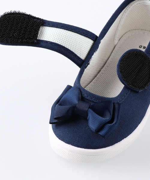 BRANSHES(ブランシェス)の「リボンスニーカー(スニーカー・キッズ・ネイビー/ピンク・17cm/19cm/15cm/14cm/16cm/18cm)」の7枚目の写真