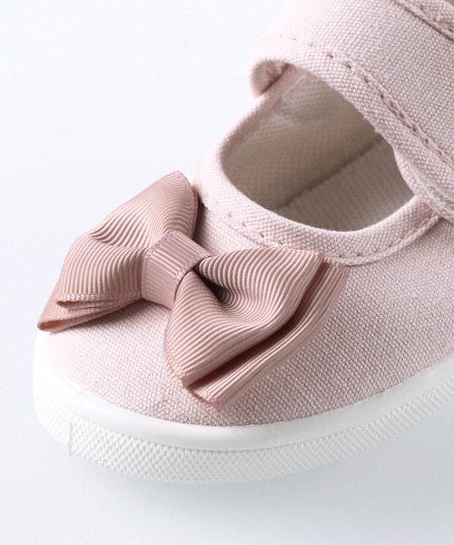 BRANSHES(ブランシェス)の「リボンスニーカー(スニーカー・キッズ・ネイビー/ピンク・17cm/19cm/15cm/14cm/16cm/18cm)」の6枚目の写真