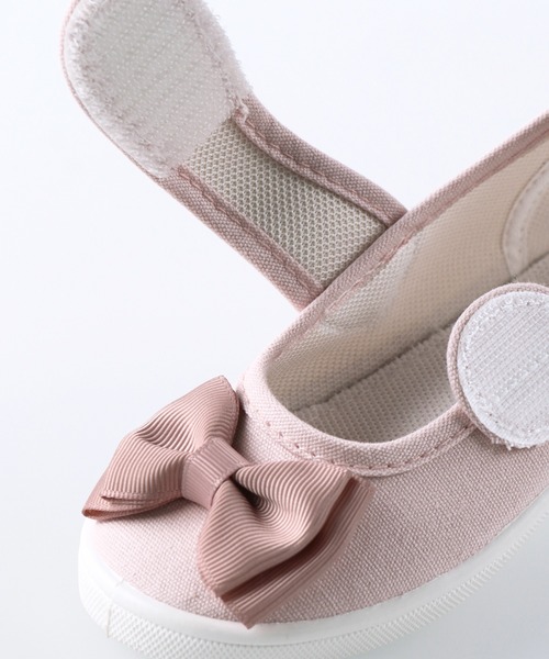 BRANSHES(ブランシェス)の「リボンスニーカー(スニーカー・キッズ・ネイビー/ピンク・17cm/19cm/15cm/14cm/16cm/18cm)」の10枚目の写真