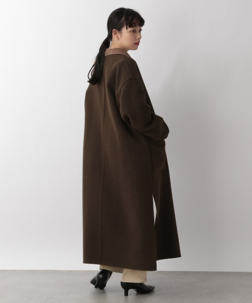 LOWRYS FARM(ローリーズファーム)の「メリノWフェイスリバーシブルコート/W 955610(チェスターコート・レディース・グレー系その他/ブラウン系その他/グリーン系その他・FREE)」の8枚目の写真