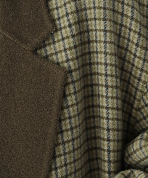 LOWRYS FARM(ローリーズファーム)の「メリノWフェイスリバーシブルコート/W 955610(チェスターコート・レディース・グレー系その他/ブラウン系その他/グリーン系その他・FREE)」の21枚目の写真
