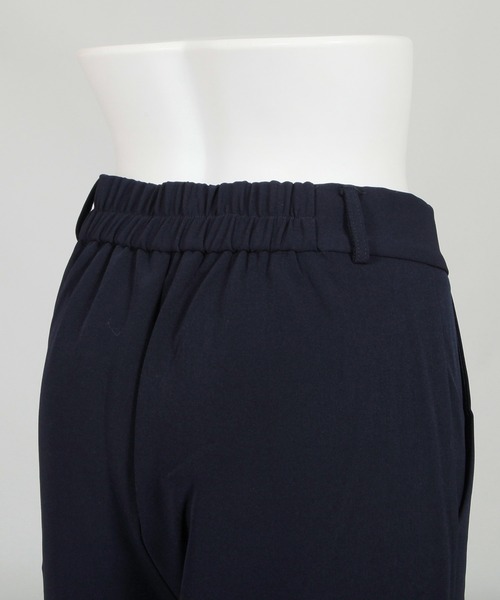 Julia Boutique(ジュリアブティック)の「ベルト付きペプラムトップス×ストレートパンツセットアップ/21543(アンサンブル・レディース・ネイビー/ブラック・ONE)」の10枚目の写真