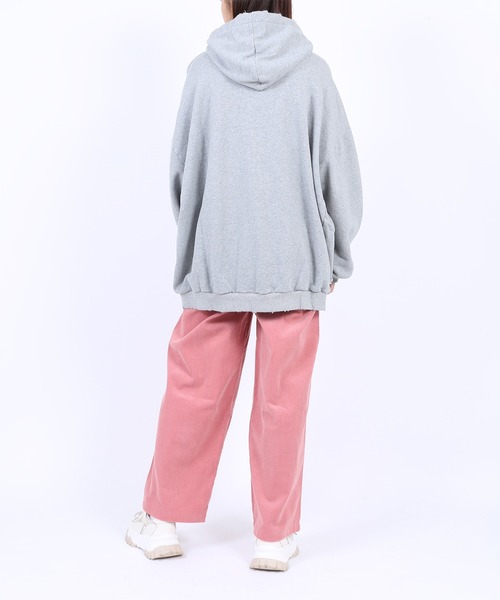 PUNYUS(プニュズ)の「クラッシュパーカー(パーカー・レディース・パープル/グリーン/ブラック/グレー・3/4)」の6枚目の写真