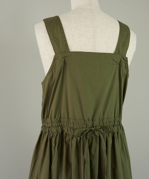 note et silence (ノートエシロンス)の「◇【AMB100貨】シルキータイプライター ギャザーワンピース(ワンピース・レディース・ブラック/ブラウン/カーキ・FREE)」の20枚目の写真