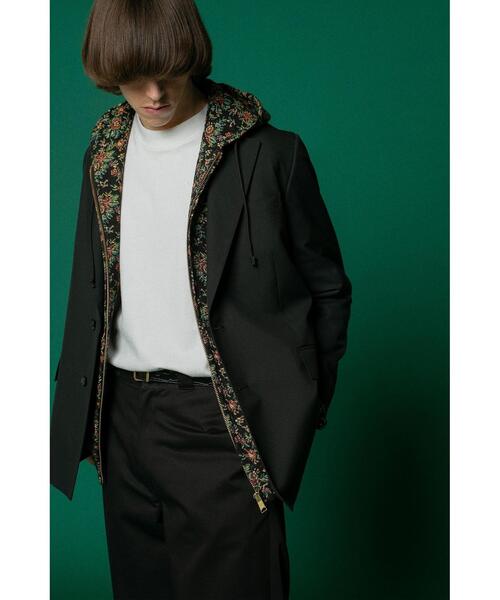 MONKEY TIME(モンキータイム)の「<monkey time> TW/TWL S/DBL 2B/ジャケット(テーラードジャケット・メンズ・ダークグリーン/ブラック・M/S/L)」の3枚目の写真