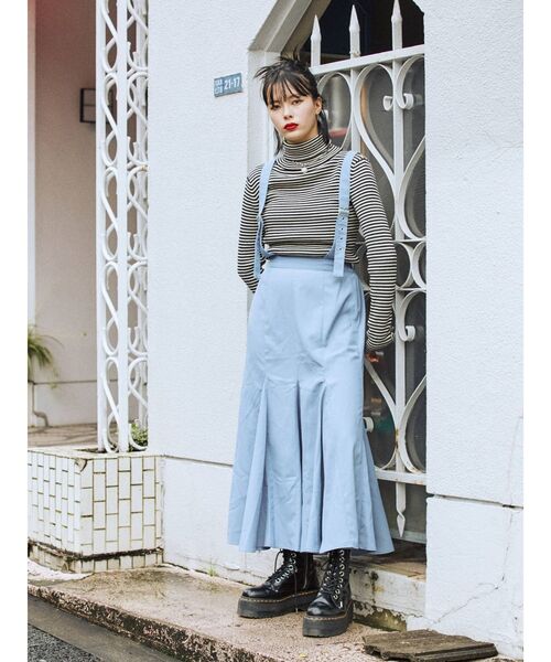 jouetie（ジュエティ）の「マーメイドサスペンダースカート（スカート・レディース・ブラック/ブラウン/ブルー・MEDIUM）」の11枚目の写真