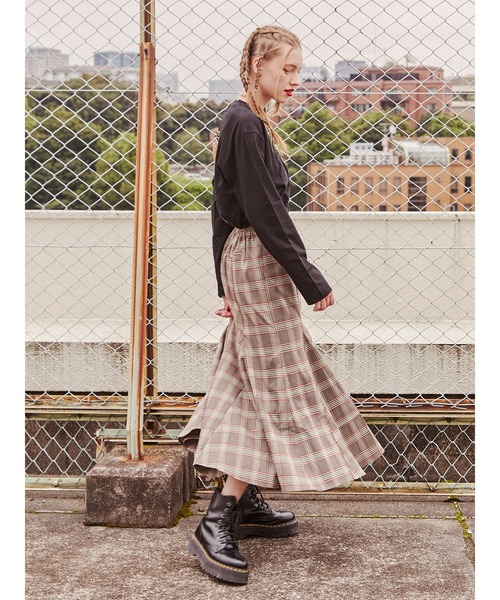 jouetie（ジュエティ）の「マーメイドサスペンダースカート（スカート・レディース・ブラック/ブラウン/ブルー・MEDIUM）」の15枚目の写真