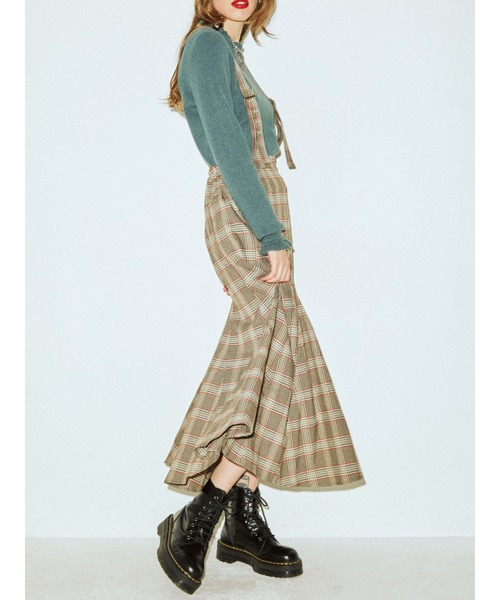 jouetie（ジュエティ）の「マーメイドサスペンダースカート（スカート・レディース・ブラック/ブラウン/ブルー・MEDIUM）」の16枚目の写真