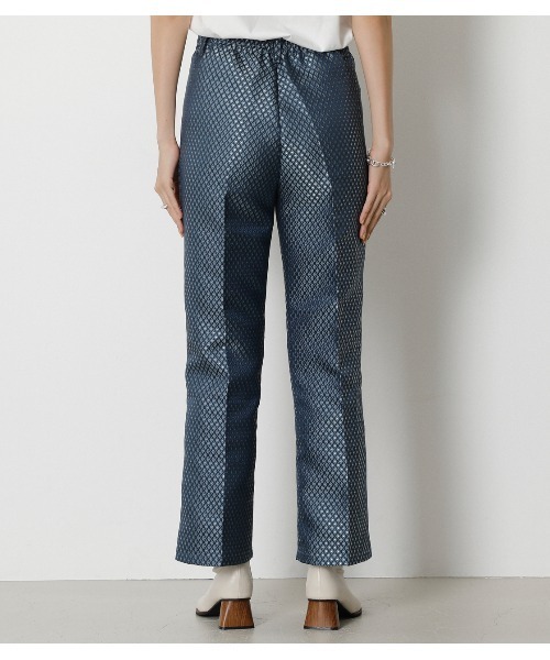 crie conforto(クリーコンフォルト)の「ダイヤジャガードパンツ(その他パンツ・レディース・ブラウン/ブルー・SMALL/MEDIUM/LARGE)」の5枚目の写真