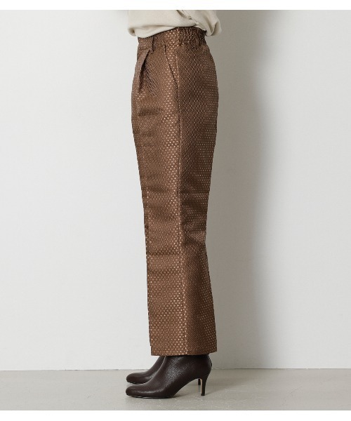 crie conforto(クリーコンフォルト)の「ダイヤジャガードパンツ(その他パンツ・レディース・ブラウン/ブルー・SMALL/MEDIUM/LARGE)」の14枚目の写真