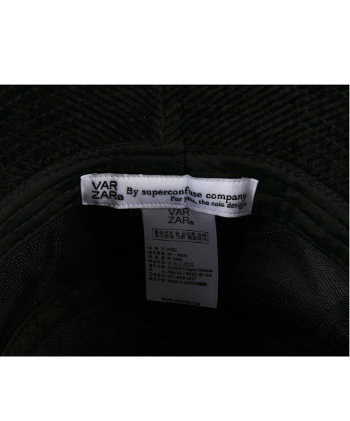 VARZAR（バザール）の「【VARZAR】CORDUROY STUD DROP BUCKET HAT / バザール コーデュロイ スタッズ ドロップ バケットハット（ハット・レディース・クリーム/ブラウン/ブラック・FREE）」の16枚目の写真