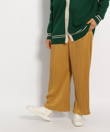 niko and... | スウェードライクプリーツパンツ(その他パンツ)