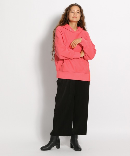 niko and...（ニコアンド）の「スウェードライクプリーツパンツ（その他パンツ・レディース・ブラック/パープル/イエロー/グリーン/モカ・MEDIUM/LARGE）」の9枚目の写真