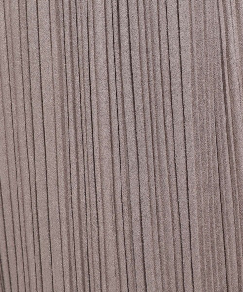 niko and...（ニコアンド）の「スウェードライクプリーツパンツ（その他パンツ・レディース・ブラック/パープル/イエロー/グリーン/モカ・MEDIUM/LARGE）」の18枚目の写真