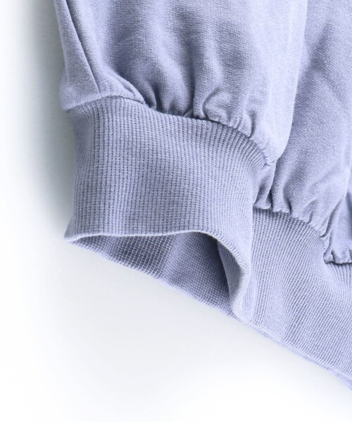 BRANSHES（ブランシェス）の「フリル長袖ワンピース（ワンピース・キッズ・ラベンダー/ブラック/アイボリー・150/100/130/110/90/140/120）」の5枚目の写真