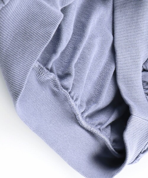 BRANSHES（ブランシェス）の「フリル長袖ワンピース（ワンピース・キッズ・ラベンダー/ブラック/アイボリー・150/100/130/110/90/140/120）」の6枚目の写真