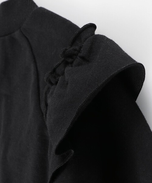 BRANSHES（ブランシェス）の「フリル長袖ワンピース（ワンピース・キッズ・ラベンダー/ブラック/アイボリー・150/100/130/110/90/140/120）」の17枚目の写真