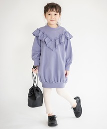 キッズのワンピース ドレス パープル 紫色系 吸湿発熱 ファッション通販 Zozotown