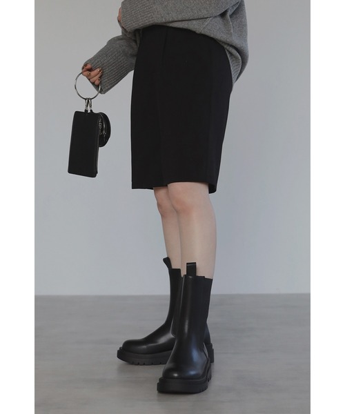 Bonjour Sagan（ボンジュールサガン）の「バミューダパンツ（その他パンツ・レディース・ブラック/ベージュ・FREE）」の8枚目の写真