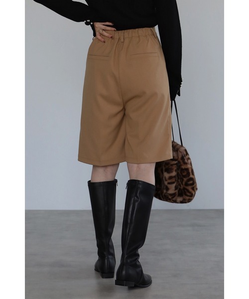 Bonjour Sagan（ボンジュールサガン）の「バミューダパンツ（その他パンツ・レディース・ブラック/ベージュ・FREE）」の12枚目の写真