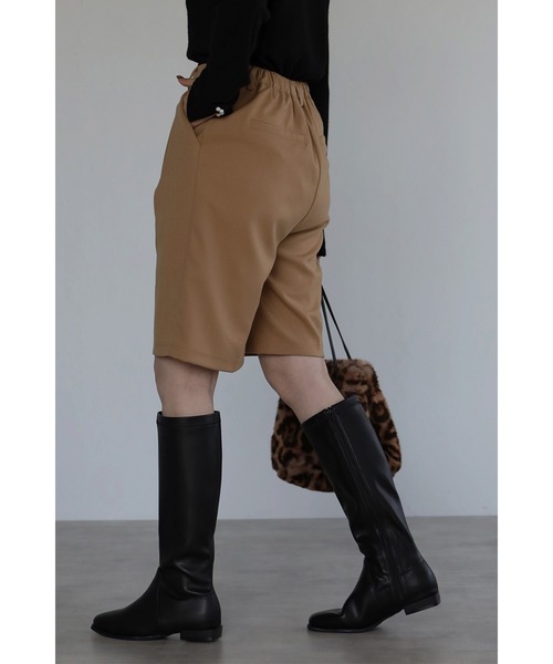 Bonjour Sagan（ボンジュールサガン）の「バミューダパンツ（その他パンツ・レディース・ブラック/ベージュ・FREE）」の13枚目の写真