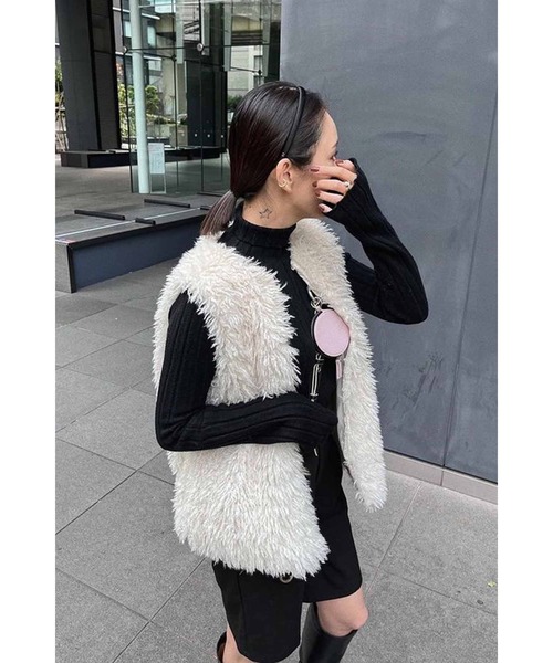 Bonjour Sagan（ボンジュールサガン）の「バミューダパンツ（その他パンツ・レディース・ブラック/ベージュ・FREE）」の16枚目の写真