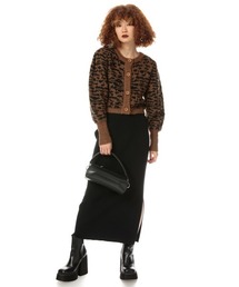 SLY | SIDE SLIT KNIT SK/サイドスリットニットスカート(スカート)