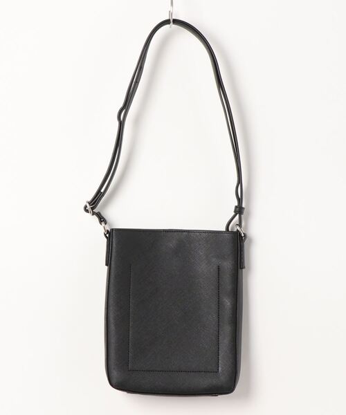 UNION STATION（ユニオンステーション）の「ミニスクエアショルダーバッグ/ユニセックスアイテム（ショルダーバッグ・メンズ・ホワイト/ブラック/グレー/ブラック系2/ブラック系3・FREE）」の6枚目の写真