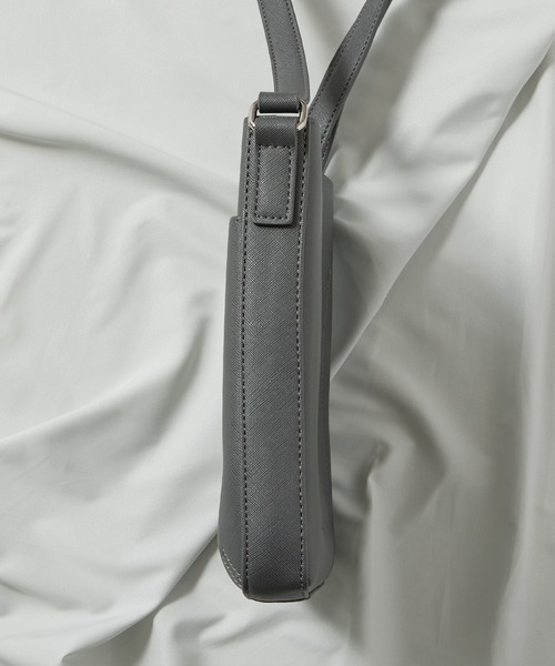 UNION STATION（ユニオンステーション）の「ミニスクエアショルダーバッグ/ユニセックスアイテム（ショルダーバッグ・メンズ・ホワイト/ブラック/グレー/ブラック系2/ブラック系3・FREE）」の22枚目の写真