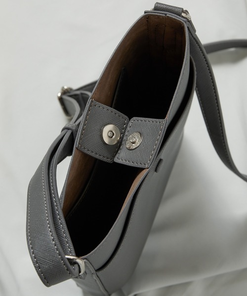 UNION STATION（ユニオンステーション）の「ミニスクエアショルダーバッグ/ユニセックスアイテム（ショルダーバッグ・メンズ・ホワイト/ブラック/グレー/ブラック系2/ブラック系3・FREE）」の20枚目の写真