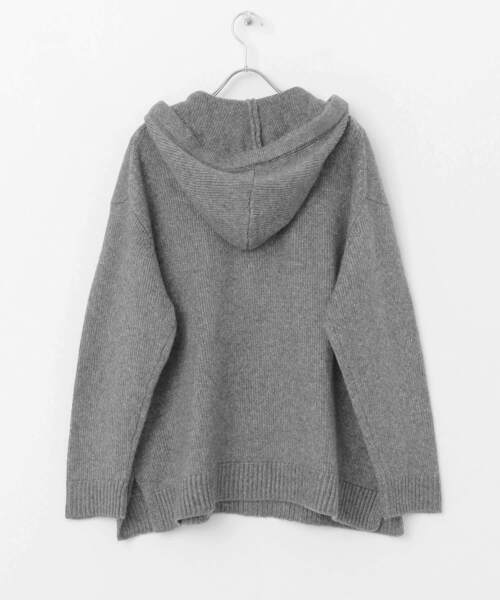 URBAN RESEARCH DOORS(アーバンリサーチドアーズ)の「フードプルオーバーニット(ニット/セーター・レディース・ベージュ/グレー・ONE)」の17枚目の写真