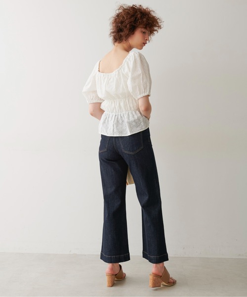 FREE'S MART(フリーズマート)の「【Sシリーズ対応】ベーシックワイドデニム(デニムパンツ・レディース・ダークネイビー/ブルー系その他3/ホワイト系その他/ベージュ系その他・SMALL/MEDIUM/X-SMALL)」の16枚目の写真