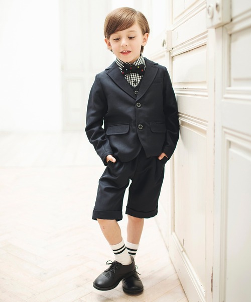 BRANSHES（ブランシェス）の「【キメ服】やわらかフォーマルシャツ（シャツ/ブラウス・キッズ・ブラック/オフホワイト・110cm/120cm/130cm）」の10枚目の写真