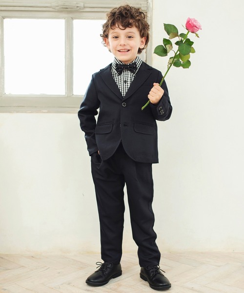 BRANSHES（ブランシェス）の「【キメ服】やわらかフォーマルシャツ（シャツ/ブラウス・キッズ・ブラック/オフホワイト・110cm/120cm/130cm）」の7枚目の写真