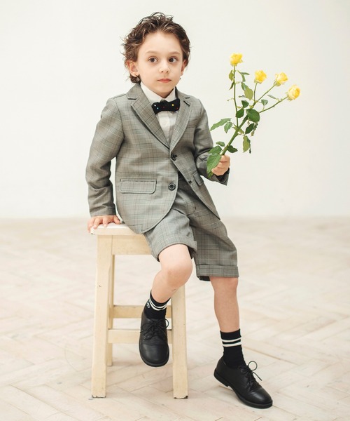 BRANSHES（ブランシェス）の「【キメ服】やわらかフォーマルシャツ（シャツ/ブラウス・キッズ・ブラック/オフホワイト・110cm/120cm/130cm）」の12枚目の写真