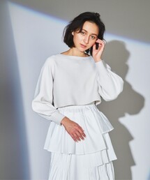 ショートニットセットトップ