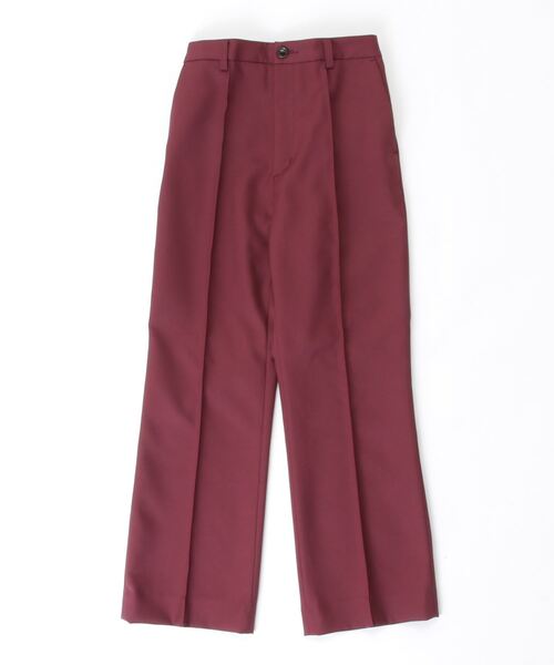made in standard （メイドインスタンダード）の「MADE IN STANDARD/メイドインスタンダード MEDIUM FLARE COLOR PANTS（チノパンツ・レディース・ベージュ/グリーン/ワイン・1/0）」の7枚目の写真