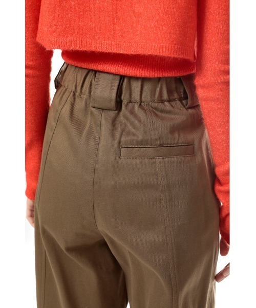 SLY（スライ）の「FATIGUE PT/パンツ（スラックス・レディース・ブラック/ベージュ・1/2）」の6枚目の写真