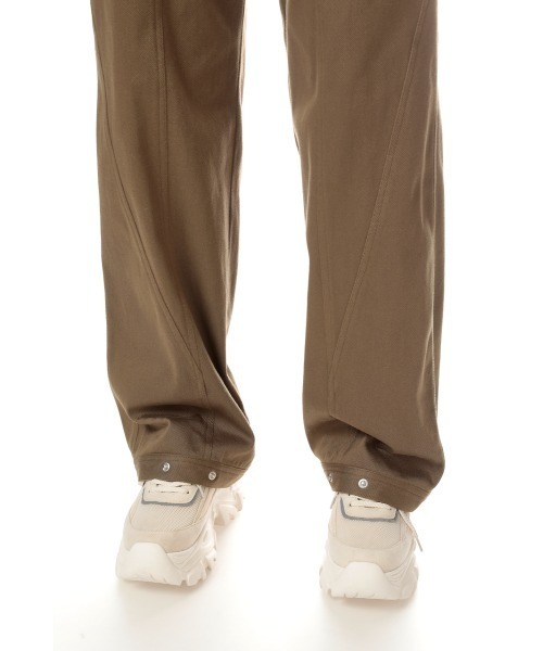 SLY（スライ）の「FATIGUE PT/パンツ（スラックス・レディース・ブラック/ベージュ・1/2）」の8枚目の写真