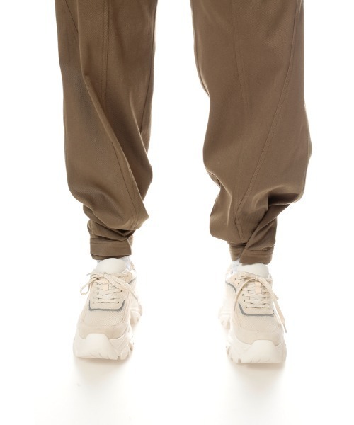 SLY（スライ）の「FATIGUE PT/パンツ（スラックス・レディース・ブラック/ベージュ・1/2）」の17枚目の写真