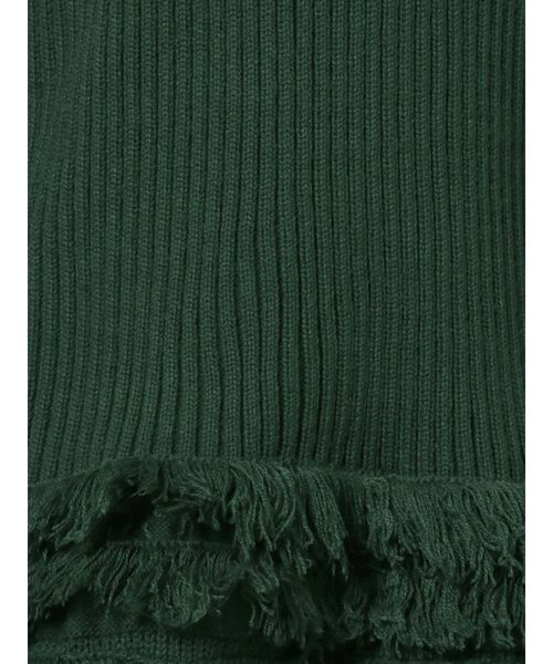 EMODA（エモダ）の「タートルネックフリンジニット（ニット/セーター・レディース・アイボリー/グリーン/ブラック・FREE）」の19枚目の写真