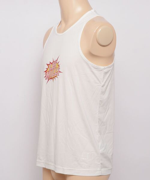 Reebok(リーボック)の「レズミルズ CNY グラフィック タンク / Les Mills CNY Graphics Tank(タンクトップ・メンズ・ブラック/アイボリー・LARGE/X-LARGE/XX-LARGE/XXX-LARGE/MEDIUM/SMALL)」の11枚目の写真