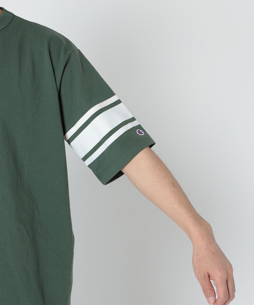 Champion(チャンピオン)の「【CHAMPION / チャンピオン】別注 フットボール Tシャツ(Tシャツ/カットソー・メンズ・ホワイト/ベージュ/ブラウン/グレー/グリーン・MEDIUM/LARGE/X-LARGE)」の22枚目の写真