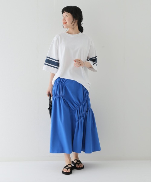 Champion(チャンピオン)の「【CHAMPION / チャンピオン】別注 フットボール Tシャツ(Tシャツ/カットソー・メンズ・ホワイト/ベージュ/ブラウン/グレー/グリーン・MEDIUM/LARGE/X-LARGE)」の8枚目の写真