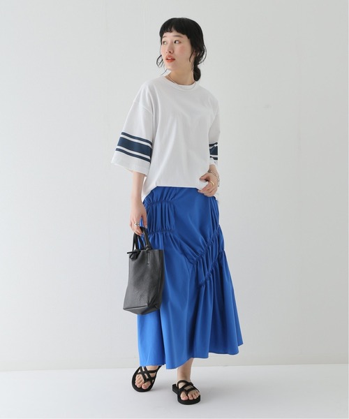 Champion(チャンピオン)の「【CHAMPION / チャンピオン】別注 フットボール Tシャツ(Tシャツ/カットソー・メンズ・ホワイト/ベージュ/ブラウン/グレー/グリーン・MEDIUM/LARGE/X-LARGE)」の7枚目の写真