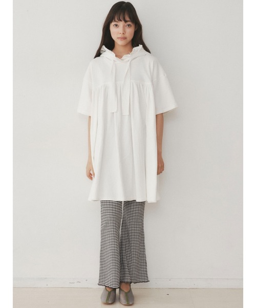 merry jenny（メリージェニー）の「フリルフードワンピース（ワンピース・レディース・オフホワイト/ブラック/グリーン・FREE）」の22枚目の写真