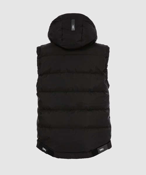 TEMPLA（テンプラ）の「LANG PUFFER VEST（ベスト・メンズ・ブラック/グレー系その他/ブラウン系その他・S/XS）」の6枚目の写真