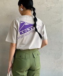 [KELTY/ケルティ] 別注 バックロゴプリント ショートスリーブTシャツ