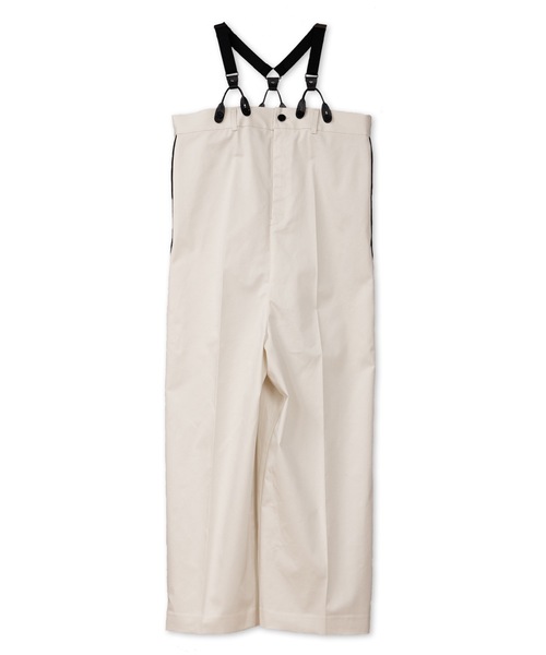 La SRIC（ラスリック）の「La SRIC / サスペンダーオーバーオール（サロペット/オーバーオール・レディース・オフホワイト/ネイビー・38）」の20枚目の写真
