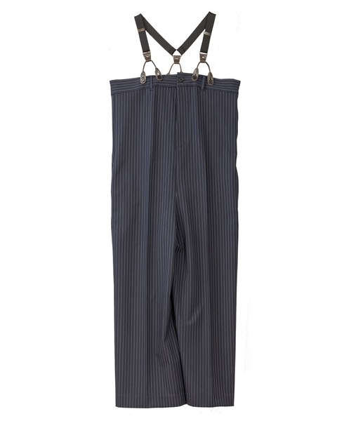 La SRIC（ラスリック）の「La SRIC / サスペンダーオーバーオール（サロペット/オーバーオール・レディース・オフホワイト/ネイビー・38）」の19枚目の写真